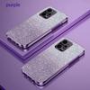 Роскошный градиентный блестящий чехол с покрытием для Xiaomi Redmi Note 13 12 Pro 12S 11 10 9 9S Redmi A3 A1 14C 13C 12C 10C K60 K50 K70 силиконовая задняя крышка