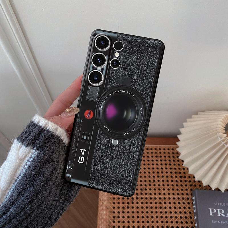 Funny Camera Patterned Phone Case For Samsung S24 S23 Ultra Plus A55 A54 A35 A34 A25 A24 A23 A15 A14 4G 5G For Samsung A54 Shockproof Bumper Cover