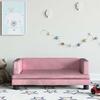 VidaXL Children's Sofa Pink 80x45x30 Cm Velvet 3196308