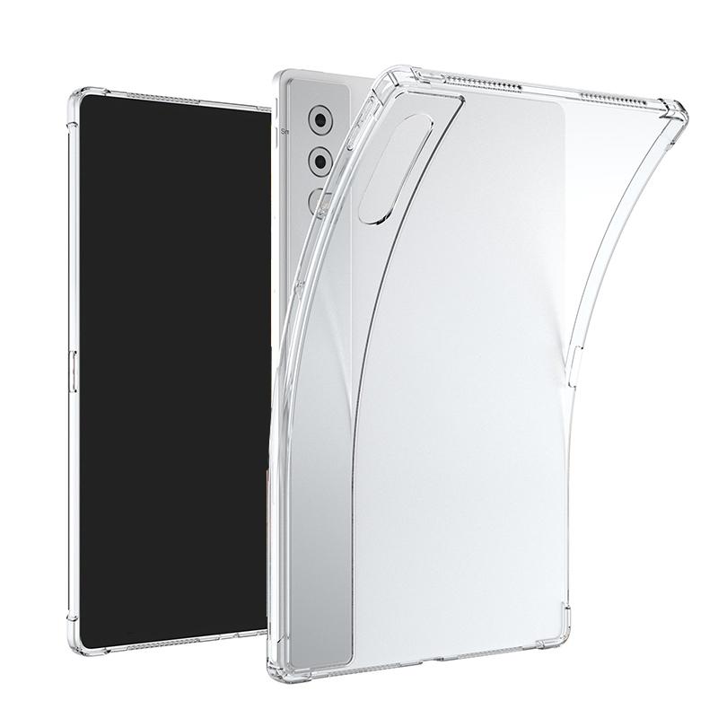 Чехол для планшета Yoga Pad Pro 12,7 дюйма, прозрачный мягкий чехол из ТПУ, противоскользящий, с воздушными подушками, защита от падений и царапин, чехлы для планшета