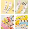 Stationery Cartoon Animals Marker Cartoon Index Tab Sticky Kawaii Notes Label Paper Stickers