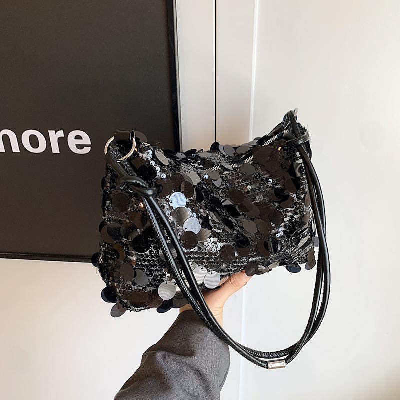 Сумка через плечо Niche Design, женская летняя модная сумка через плечо с блестками, иностранная модная сумка