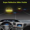 Car Trunk Reflective Sticker, Strong Reflective Anti-Scratch Waterproof Adhesive Stickers for Safe Driving, Universal for Most Cars/SUVs/Pickup