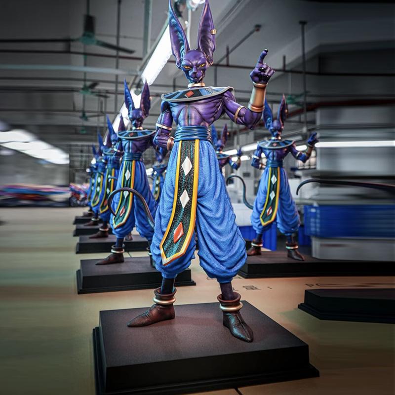 Новая - Статуя Jt Dragon Ball Beerus Фигурки Действия 53 см Разрушение Бога Аниме Периферия Искусство Игрушки Украшения Подарки
