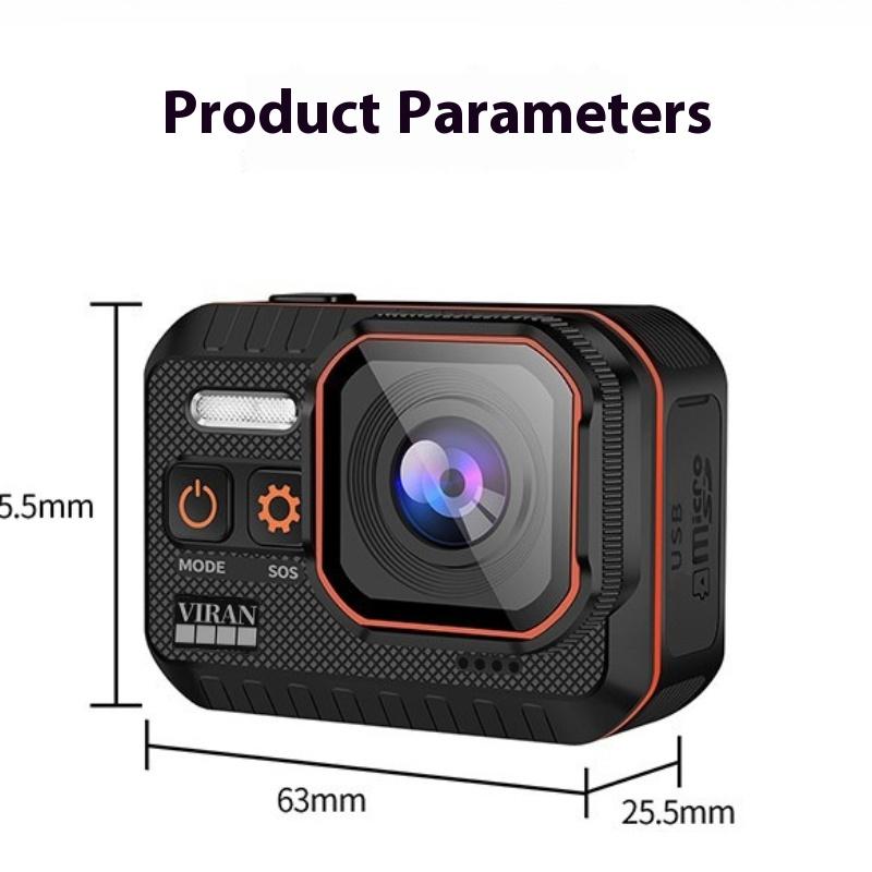 HD Профессиональная спортивная камера 4K Водонепроницаемая подводная камера с поддержкой Wi-Fi Карта памяти Катание Видеорегистратор для улицы