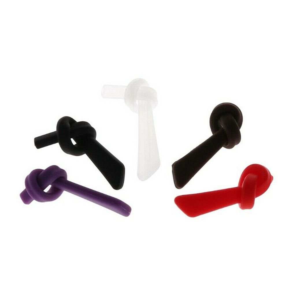 Anti Slip Silicone Eyeglasses Temple Tips Ear Hook Tubes Glasses Ear
