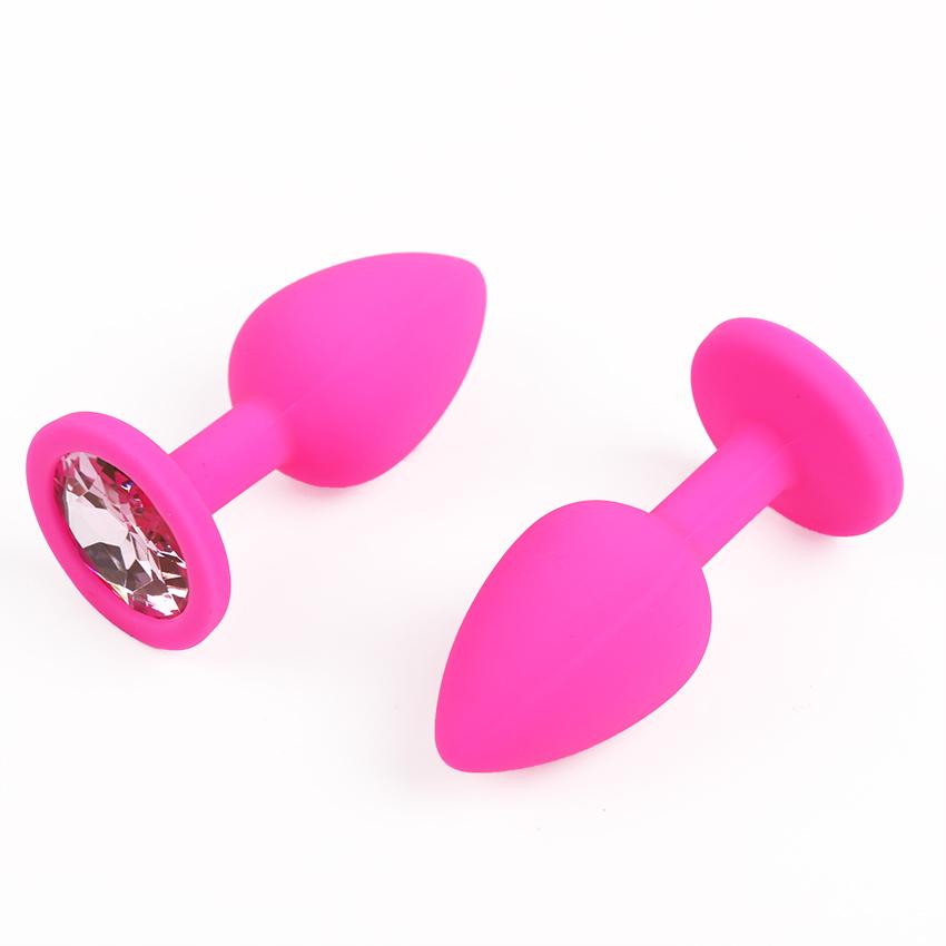 1 шт., сексуальная анальная пробка унисекс, стимулирующая точку G для заднего двора, силиконовая Анальная пробка, бусины с кристаллами, ювелирные изделия, секс-игрушки для влюбленных