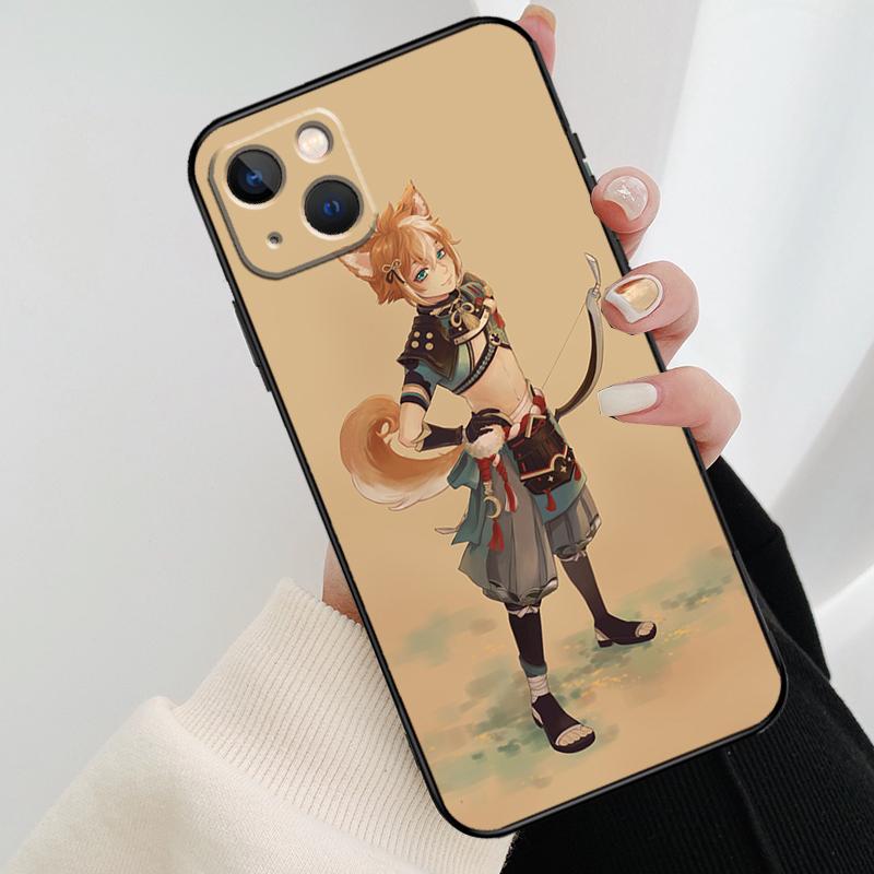 Чехол для телефона Genshin Impact Горо для iPhone 17 Pro Max 15 14 13 11 12 16 Pro Max mini 15 16 Plus 16e 17 Air Cover