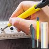 Плотницкий карандаш со стержнем, маркер с длинным носиком и глубоким отверстием для росписи стекла
