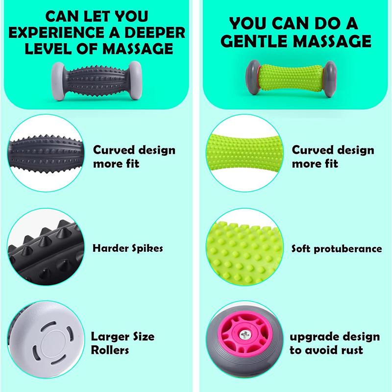 Ролик для ног для подошвенного фасциита и невропатии, массажер для ног для подошвенного фасциита, инструмент для рефлексологии невропатии