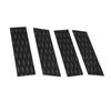 4pcs EVA Surfboard Deck Traction Pads Non Slip Surf Deck Grips Mat for Surf Water Sports