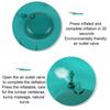 Waist Protection Inflatable Lumbar Pillow Inflatable Ultralight Chair Waist Cushion Comfortable Soft Cushion for Home Office Car