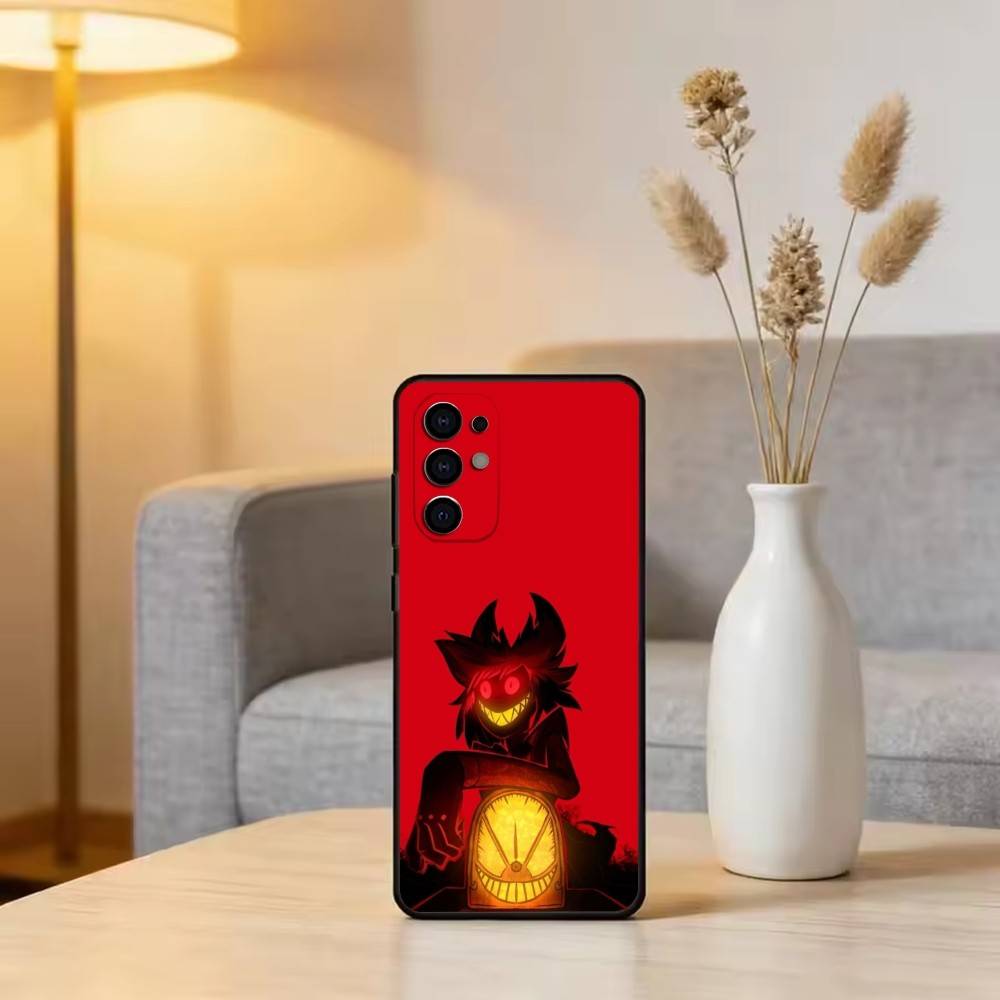 Чехол для телефона H-Hazbin A-Alastor для Samsung S25, S24, S21, S22, S23, S30, Ultra, S20, Plus, Fe, Мягкий силиконовый черный чехол