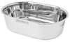AQUASIDE Stainless Steel Oval Washing Tub Rubber (with Bottom)
