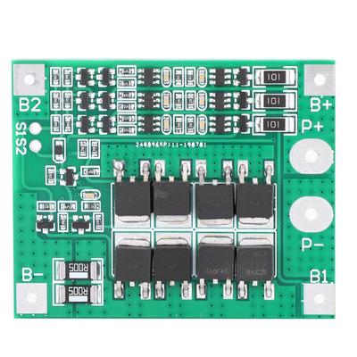 3S 12V 25A Защитная плата BMS для литий-ионных аккумуляторов 18650 с защитой от короткого замыкания