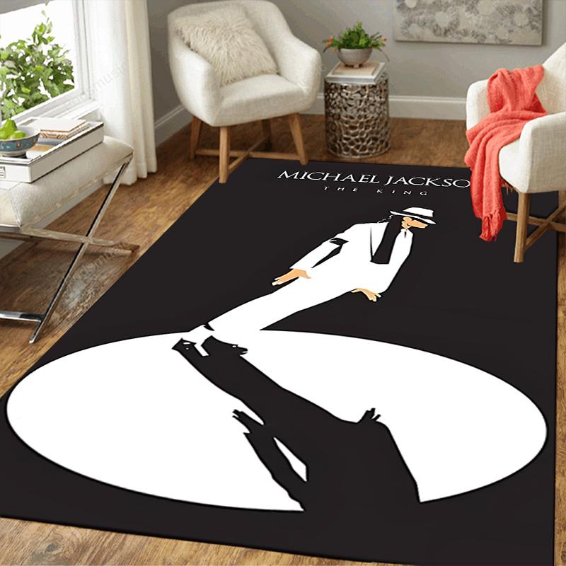 1Pc Michael Jackson Dance Rug, Office Carpet Indoor Outdoor Doormat, Non-Slip, Comfortable, Living, Christmas Halloween, Xmas Gift N1465
