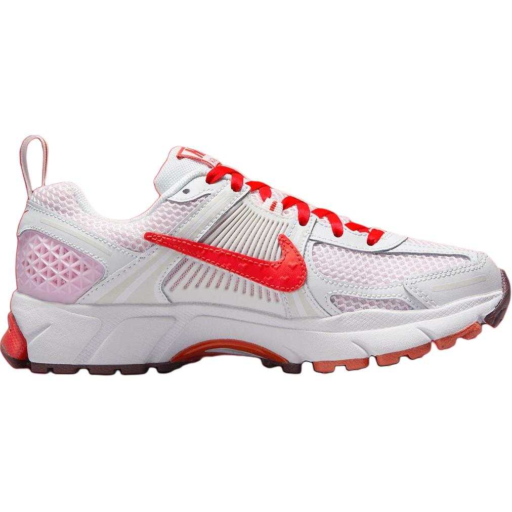 Nike Zoom Vomero 5 Износостойкие Низкие Детские Кроссовки для Бега Белый Красный Унисекс Кроссовки HV5171-121