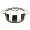 IBILI - Casserole Avec Couvercle Noah, 18 Cm, Acier Inoxydable 18/10, Compatible Avec L’induction