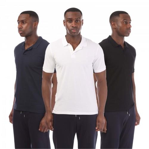 Jack And Jones Mens Basic Polo Shirt (Pack of 3)
