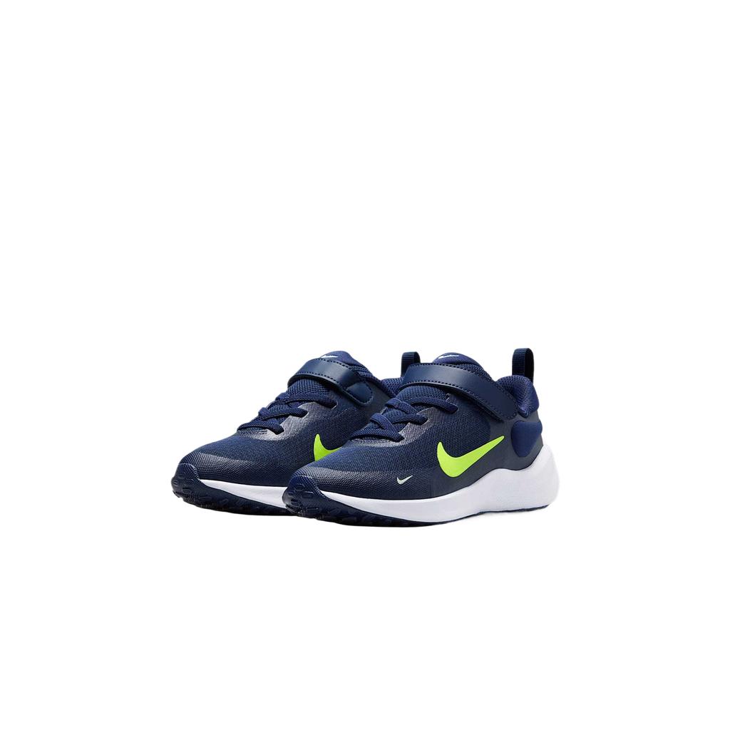 Nike REVOLUTION 7 Low top Kids' Running Shoes Blue White Children Aged 3 7 Years Old FB7690-403