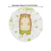 Waterproof Shower Cap Reusable Oilproof Hat Cute Head Hair Cover