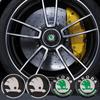 4 шт. Колпачок ступицы колеса автомобиля Cupra Модификация Крышка центральной части ступицы колеса Для Yeti Fabia Superb Octavia Scala Enyaq Rapid Kodiaq