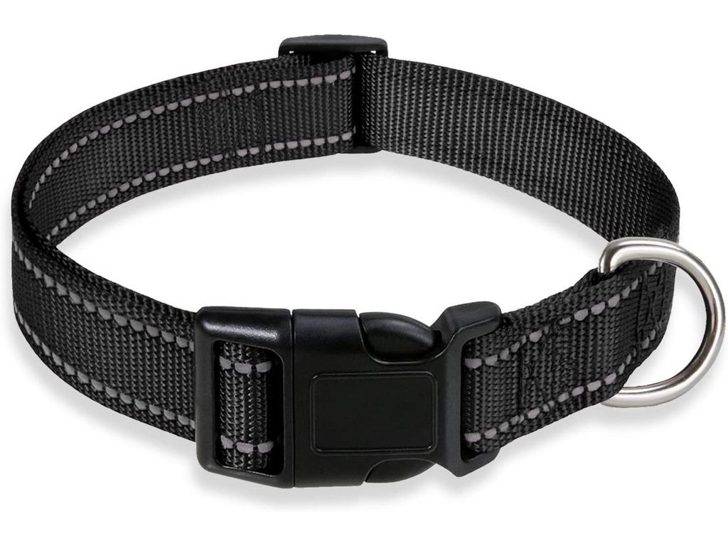 «Регулируемый светоотражающий нейлоновый ошейник и поводок для маленьких/средних собак»