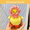 Charming Soft Toy Duck Pendant Keychain Featuring Vibrant Colors For Accessories