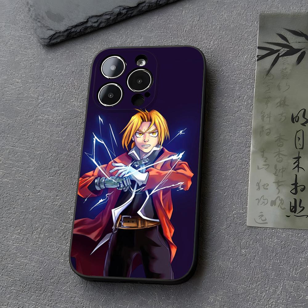 F-FULLMETAL A-ALCHEMIST Чехол для телефона Funda Для iPhone 13 17 16 11 15 Pro Max 14 12 Pro Xs Max Mini Xr X 7 8 6 6s Plus Чехлы