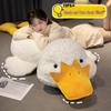 Cuddly White Duck Pillow Plush Toy - Super Soft Sleep Hug Doll for Girls, Perfect Birthday Gift