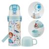 Children's Water Bottle, 2-Way, 470ml (Direct Drinking) or 430ml (Cup Drinking), Disney Frozen 24, Girls' Stainless Steel, Insulated, Lightweig