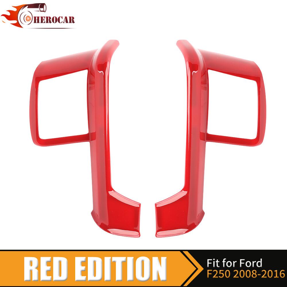 Red Center Steering Wheel Trim For Ford F250 f350 f450 f550 Expedition 2007-12