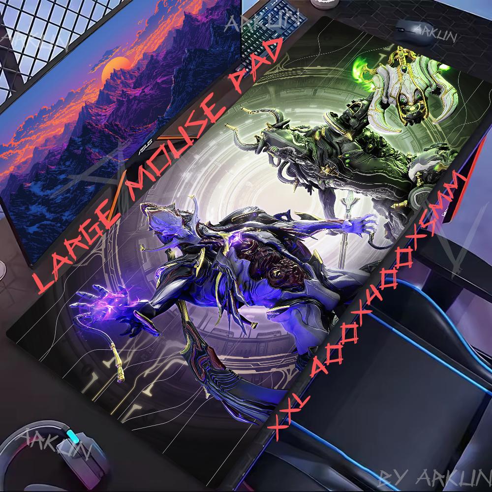 Fashion Fps Game Warframe Mouse Pad Gamer Computer Accessories Keyboard Table Mat Pad Company Gaming Laptop Desk Accessory Pc