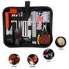 Flushbay Guitar Maintenance Kit Repair Tools Guitar Cleaning Set Ukulele Bass Maintenance Set Hex Wrench Pick Nut File Multi Spanner Bridge Pin