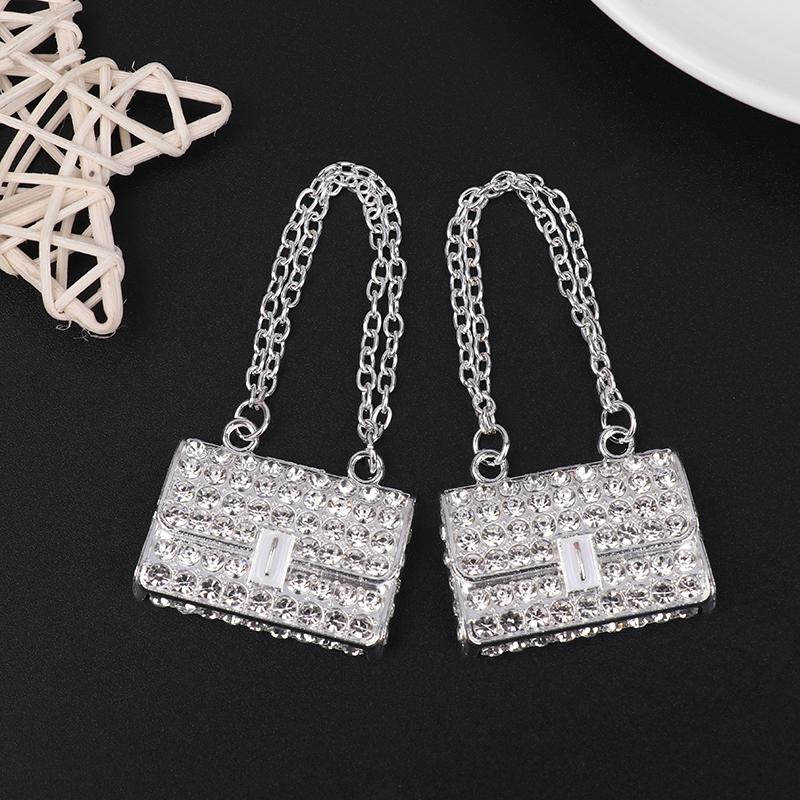 Metal Chain Handbag Pack Doll Bag Miniature Shopping Handbag For Clothes Dollhouse Miniature Kids Toy