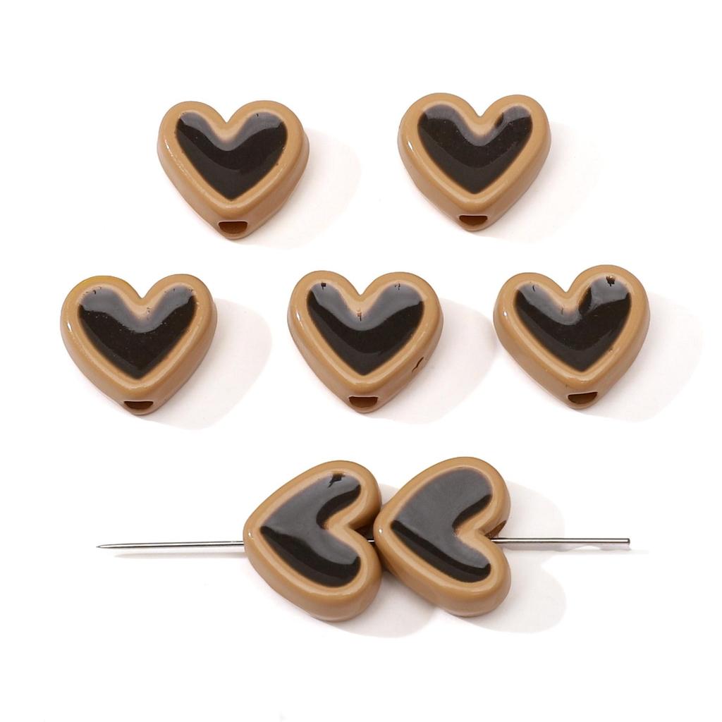 5/20 шт. Любовь Акриловые бусины Капля масла Макарон Серия Бусины для DIY Ручной работы Браслеты Ожерелья Изготовление ювелирных изделий