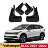 Car Fender Mud Flaps For Volkswagen ID.6 X VW ID6 ID 6 2022 Splash Guards MudFlaps Front Rear Mudguards Auto