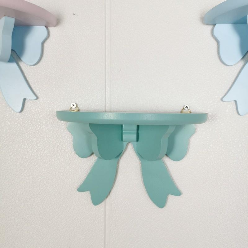 Полки для украшения бантов, деревянная настенная стойка для хранения, украшения для детской комнаты, органайзер, держатель, настенная полка, декоративная рамка