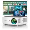 YABER 1080P WiFi 5G Bluetooth 4K Full HD Keystone Функция Zoom Маленькая домашняя сумка для хранения Домашний кинотеатр V6 Проектор, совместимый, совместимый, 4D/4P
