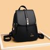 Shoulder Bag, Women's New Fashion Bag, Fashionable Soft Leather Casual Large Capacity Backpack