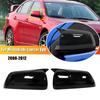 For For Mitsubishi Lancer X 10 EX EVO 2008-2016 Car Sticker Rearview Side Mirror Cover Wing Cap Exterior Rear View Case Trim