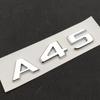 3D ABS хромированный значок на автомобильное крыло Turbo 4MATIC наклейка на задний багажник эмблема A45 логотип для A 45 AMG W177 W176 аксессуары