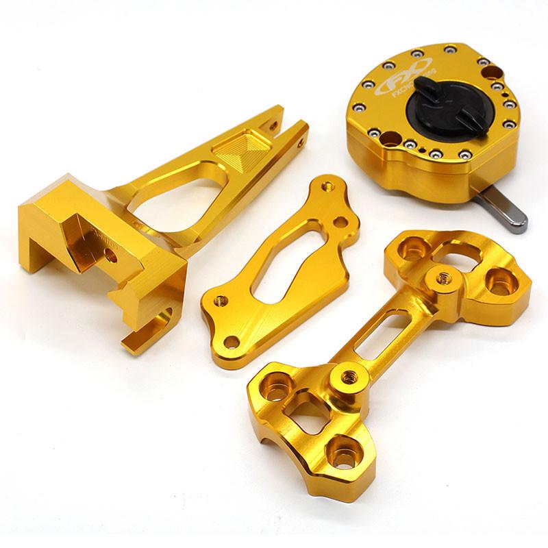 For Yamaha MT-09 FZ09 MT FZ 09 MT09 2014 2015 2016 2017 2018 2019 2020 CNC Aluminum Steering Damper Bracket Mounting Set