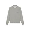 Fear of God Essentials Свитшот с высоким воротником, на флисовой подкладке, унисекс, темно-серо-овсяный, FOG-SS21-612