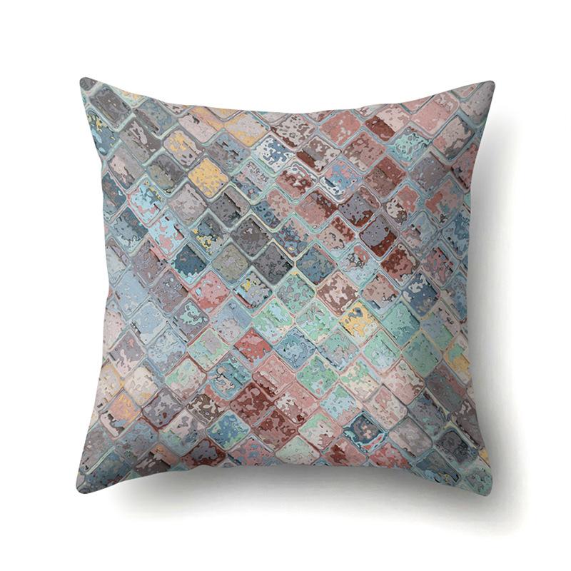 Polyester Pillowcase Automobile Decoration Home Printed Pillowcase