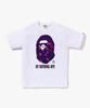 Футболка Beipeu Color Camo от Bathing Ape (M) Белый/Фиолетовый