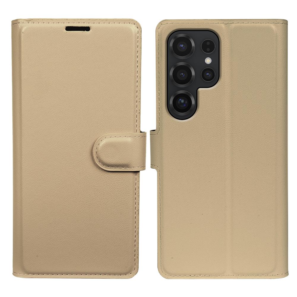 For Samsung Galaxy S25 Ultra Stand Case Biobased Eco-Friendly RPET RPVB Slim Phone Cover with Wallet