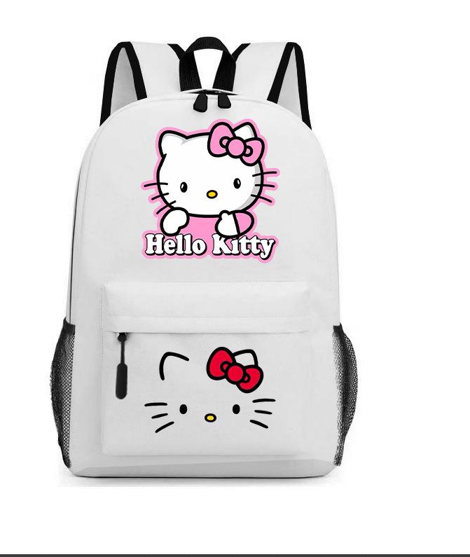 Мультяшный рюкзак Hello Kitty Школьная сумка Ello Kitty Рюкзак с цифровой печатью