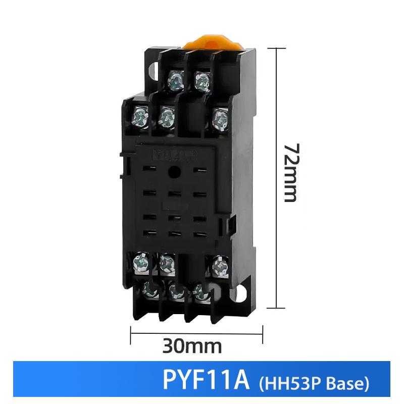 10 шт. Малое промежуточное реле AC 220V DC C24 HH52P HH53P HH62P HH63P Светодиодное общее мини-электромагнитное реле Оптовые реле 5