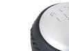 Nissan Juke 2010- 6-SPEED BLACK LEATHER + SILVER gear shift knob